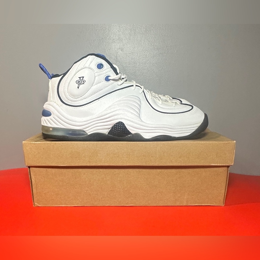 Size 11 - Nike Air Penny 2 White Varsity Royal